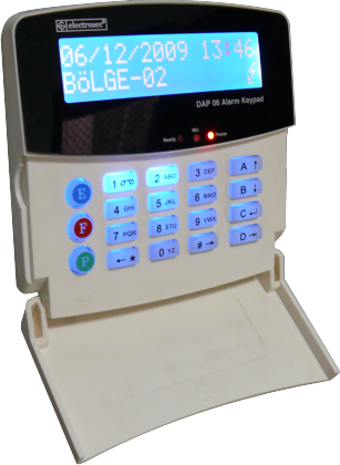 Lcd Ekranlı Alarm Keypad