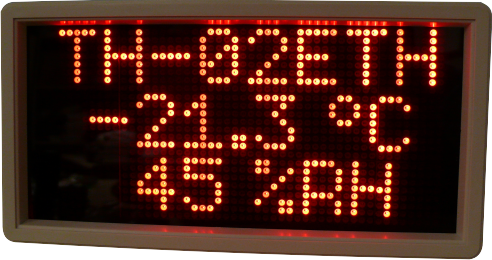 Isı ve Nem Led Ekranı